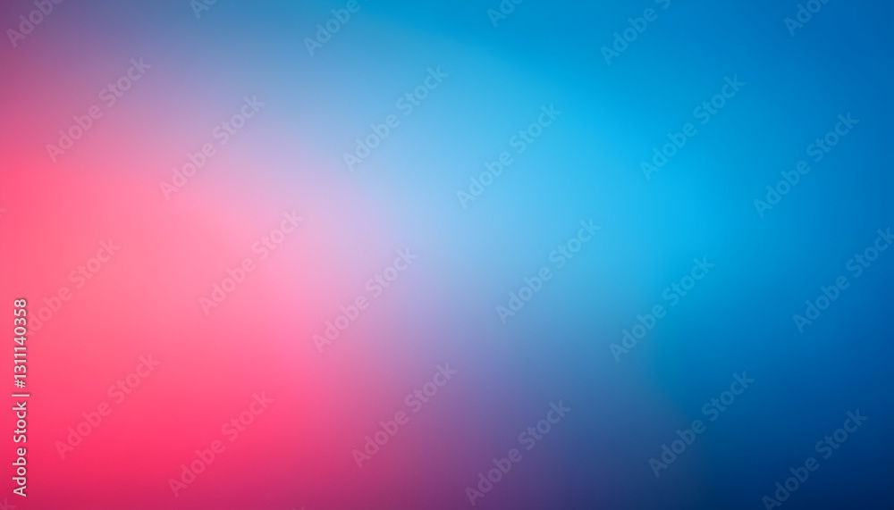Canvas Prints vibrant pink and blue gradient creating smooth background