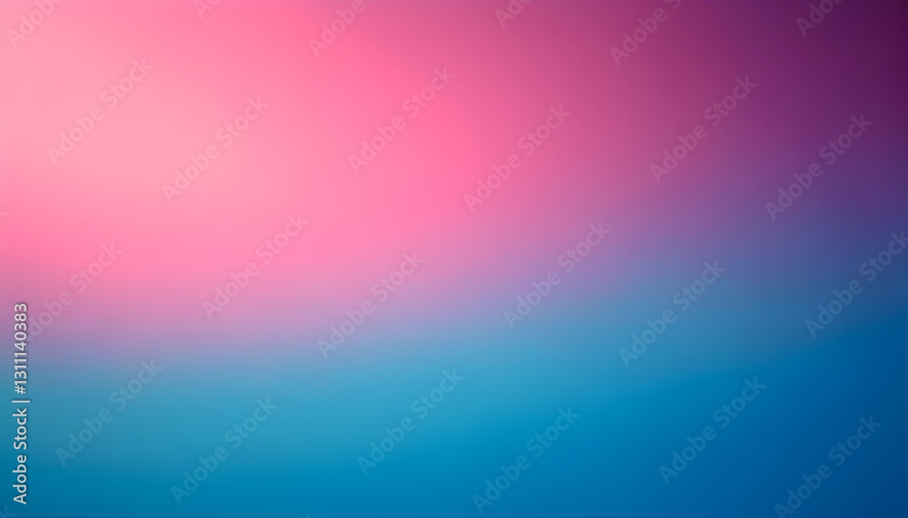 Wall mural pink and blue gradient creating smooth background for design projects