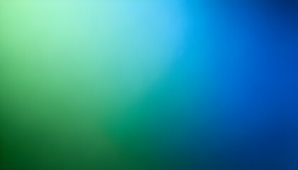 Green and blue gradient background creating soothing visual effect