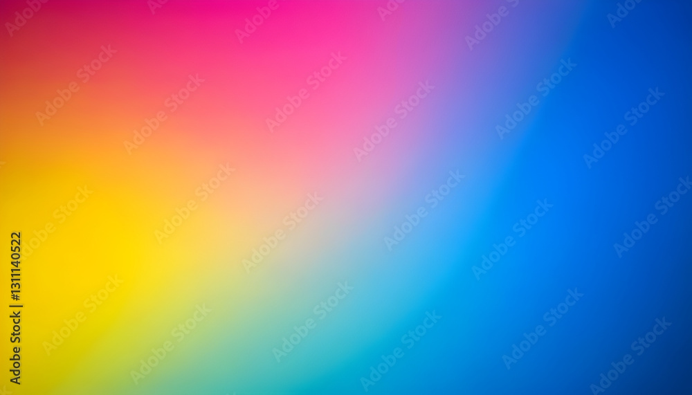 Wall mural colorful gradient background creating smooth transitions between shades