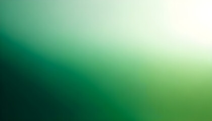 Green and white gradient background creating a soft and dreamy atmosphere