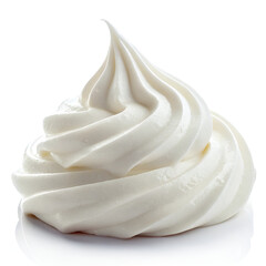 white cream dessert