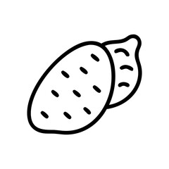 sweet potato vector illustration