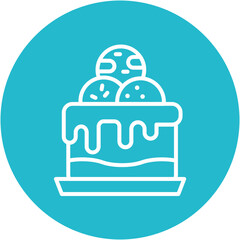 Ice Cream Cake Icon