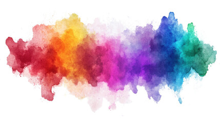 Fototapeta premium Colorful Abstract Watercolor Splash Background