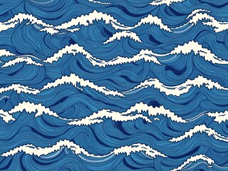 Elegant abstract wave pattern with flowing lines and soft curves creating a calming visual effect