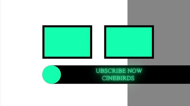 box unsubscribe with cursor button animation. internet website button. With optional luma mattes.