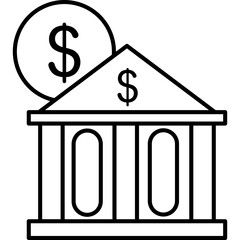  Money Saving Line Icon