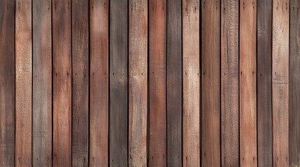 Vertical planks of rustic wooden siding arranged in order