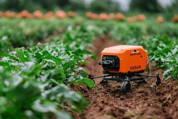 Farm Robot in Field