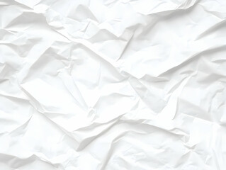 Obraz premium White Crumpled Paper Texture Backgrounds With Texture Details For