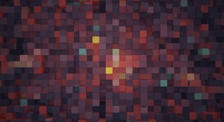 Fototapeta premium Abstract Colorful Cubes Background for Modern Digital Design Projects