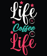 coffee tshirt design