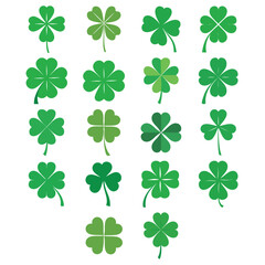 Lucky Clover Leaf Bundle Shamrock St Patricks Day