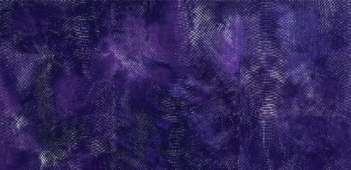 Abstract purple background with wavy halftone lines and textured details, perfect for digital designs.