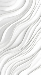 Obraz premium Abstract White Wave Background Illustration,The waves are fluid