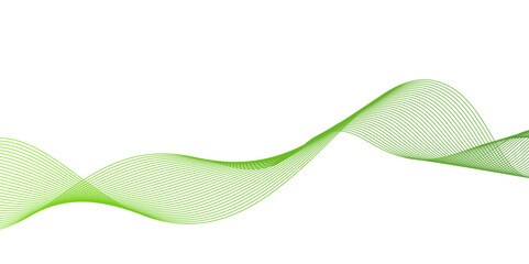 Shining green wave lines pattern for banner,Abstract green wavy lines. Colorful vector background.cover, banner,White green Abstract Wallpaper. Abstract back,green wave lines on white background,