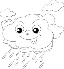 creat a smiley  face line art design