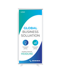 Modern and Roll Up Banner Design
