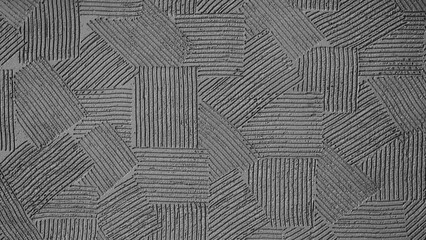 gray decorative plaster on the wall close-up