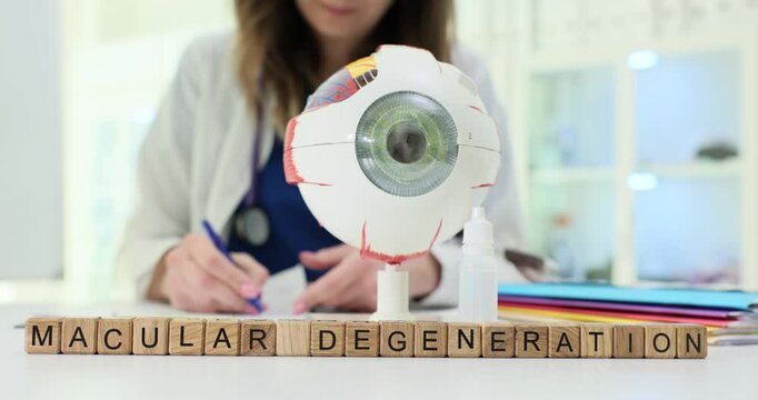 Explore macular degenerations complexities and its significant impact on vision in this detailed visual representation