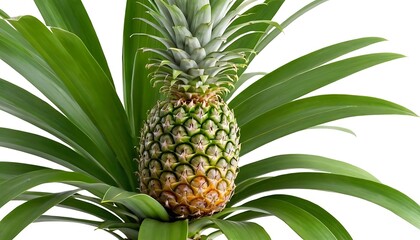 Fototapeta premium pineapple isolated on white background, full depth of field,freshness, pineapple, fruit, juicy, 94