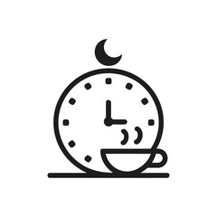 Fasting Clock Icon