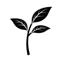 vector tree silhouette