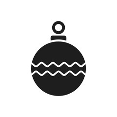 Ornament Ball Solid Icon