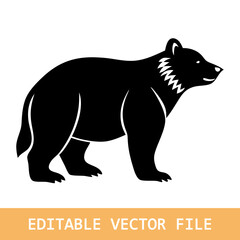 Obraz premium bear, bear line art, bear outline, animal, bear doodle, bear zentangle, bear flower, bear mandala, handrawn, hand drawn, hand draw, vector, silhouette, mammal, illustration, elephant, wild, dog, wildl