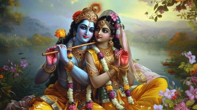 Krishna radha concept