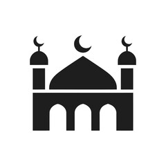 Crescent Mosque Icon