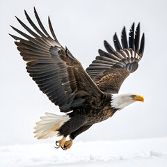 Majestic Bald Eagle in Flight – Stunning HD Wildlife Photography.