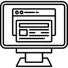 Automated News Feed Icon