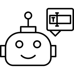 Predictive Text Input Icon