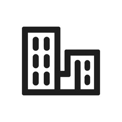 Urban Building Block Icon