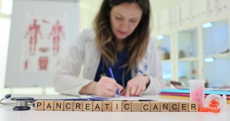 A dedicated medical professional who is actively engaging in important research on pancreatic cancer