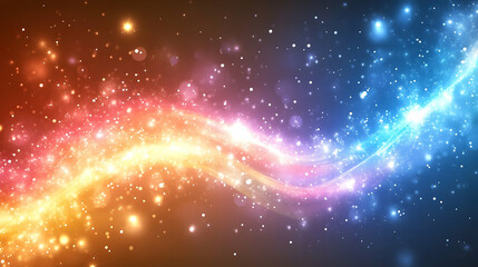 Fototapeta premium Abstract swirling light display