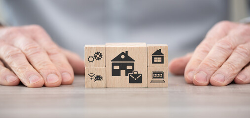 Concept of work from home