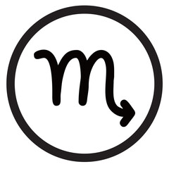 scorpio zodiac symbol