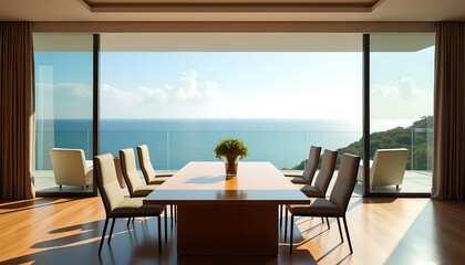 Fototapeta premium Stylish meeting rooms and lounges