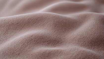 Soft pink fabric with smooth, velvety texture that invites touch