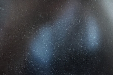 Obraz premium Film glare, noise and scratches on a black background