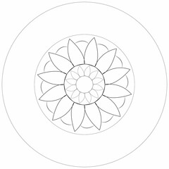 mandala design vector