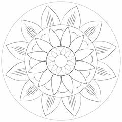 mandala design vector
