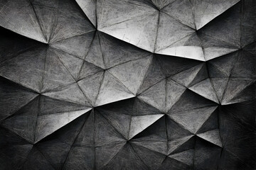 Abstract Geometric Gray And Black Background Texture