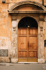 wooden textured relief antique doors