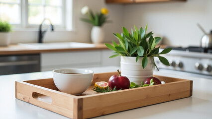 wooden tray kitchen features modern look rustic design trendy twist traditional