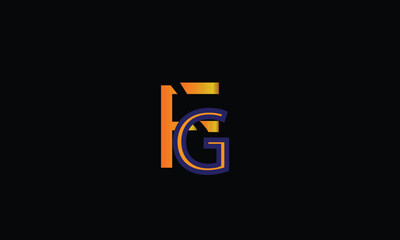  f g , gf f, g ,abstract, letters, logo, monogram,
