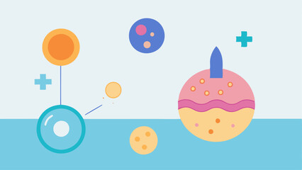 These descriptions should provide a foundation for creating engaging and informative vector illustrations related to exosome therapies for skin cell turnover.